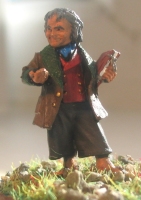 Painted Bilbo Miniature Figure